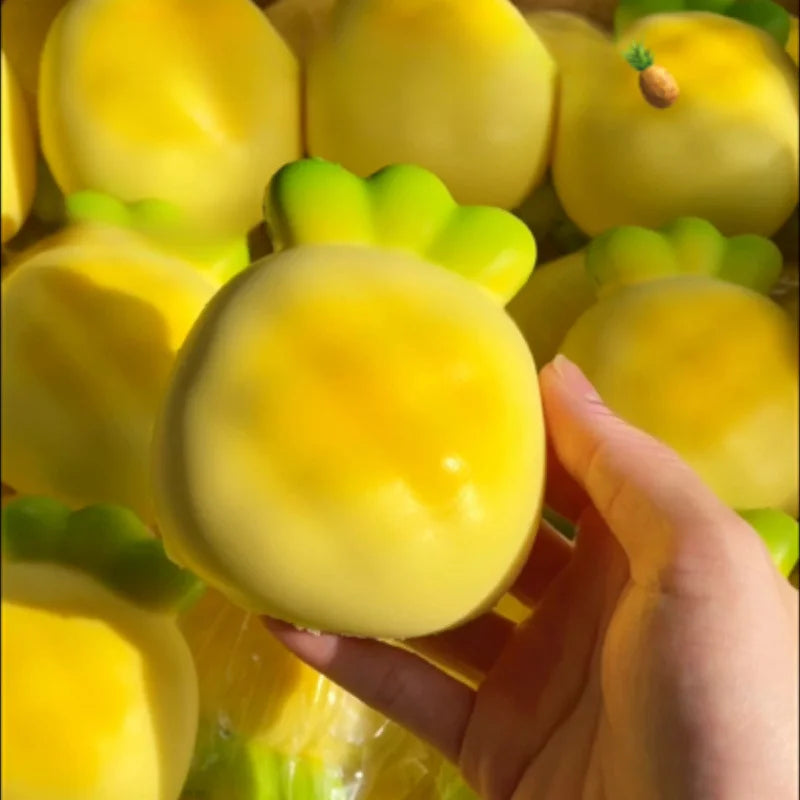 Squishy Slow Rising Fruit Toy - Stress Relief Sensory Fidget for Anxiety ADHD Autism, Gift for Kids Adults ASMR