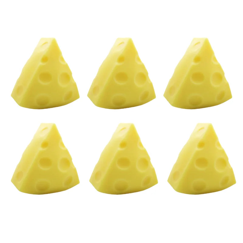 Cheese Squishy Toy Simulation Cheese Squeeze Toy Soft Cute Decompressing Pinching Cheese Sticky Slow Rebound for Adults Toy