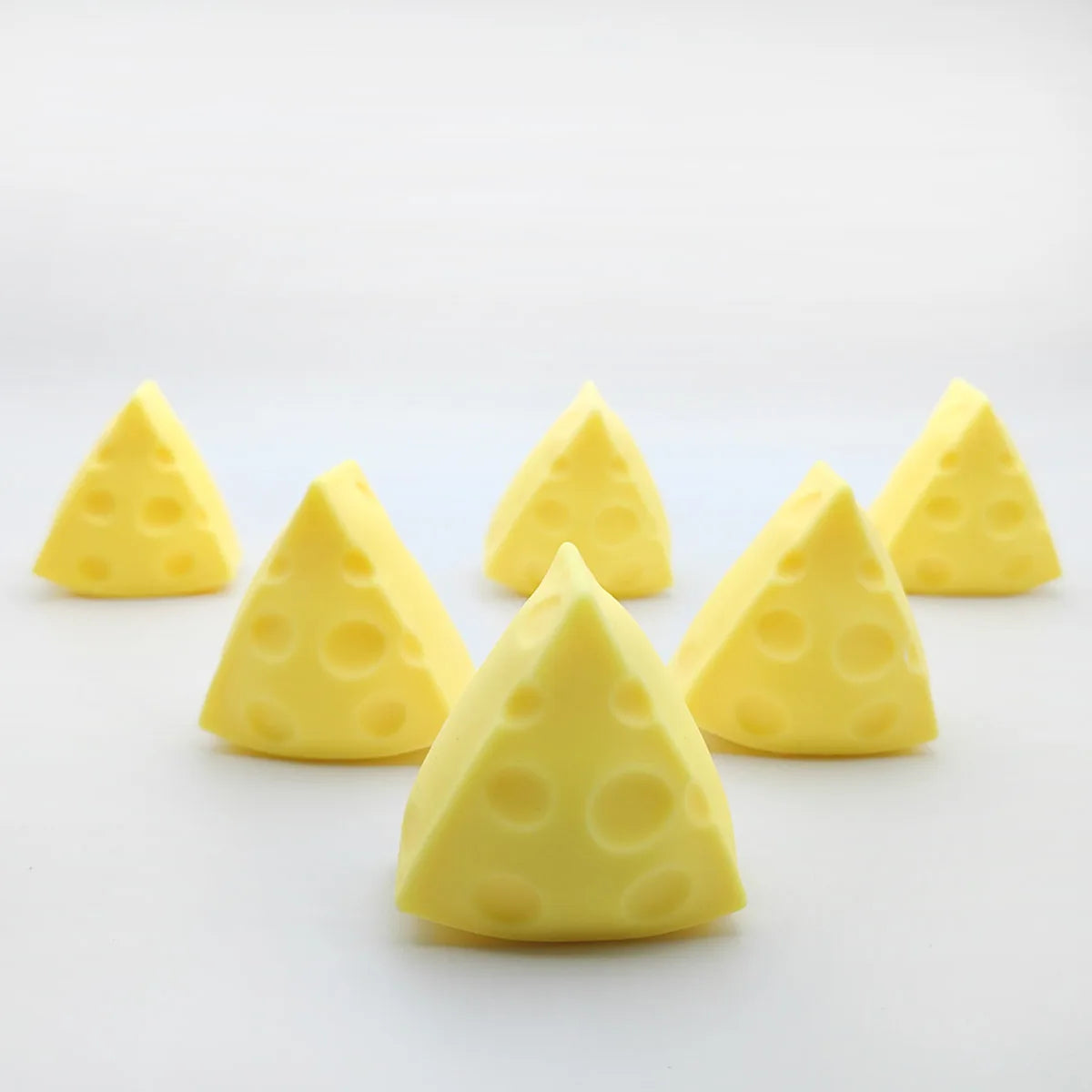 Cheese Squishy Toy Simulation Cheese Squeeze Toy Soft Cute Decompressing Pinching Cheese Sticky Slow Rebound for Adults Toy