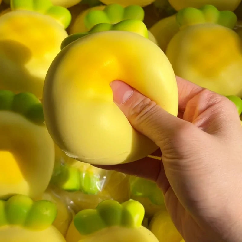 Squishy Slow Rising Fruit Toy - Stress Relief Sensory Fidget for Anxiety ADHD Autism, Gift for Kids Adults ASMR