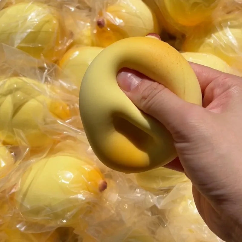 Squishy Slow Rising Fruit Toy - Stress Relief Sensory Fidget for Anxiety ADHD Autism, Gift for Kids Adults ASMR