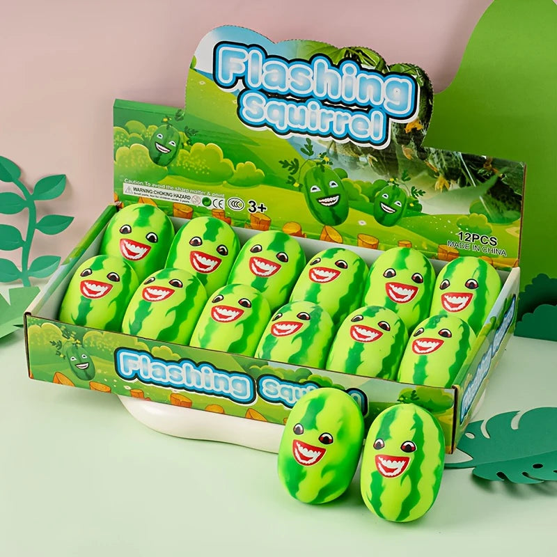 Watermelon Squishy Toys Anti Stress Balls Anxiety Release Soft Sensory Squeeze Fidget Toy For Adults Kids