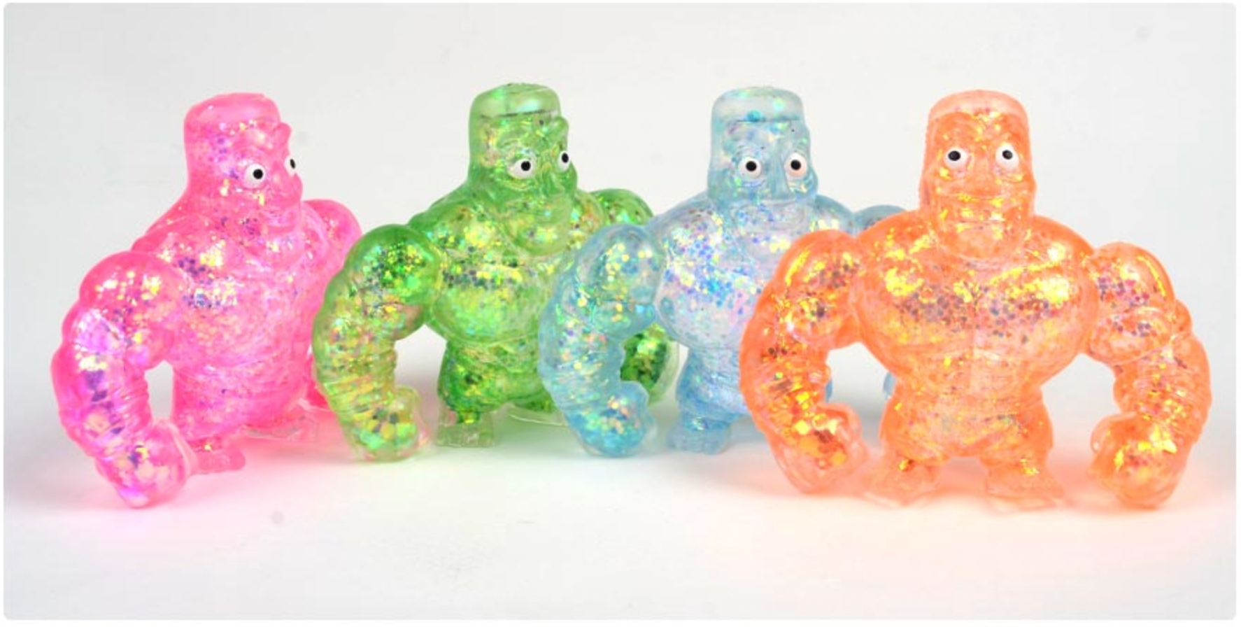 Glitter Wrestling Squishy