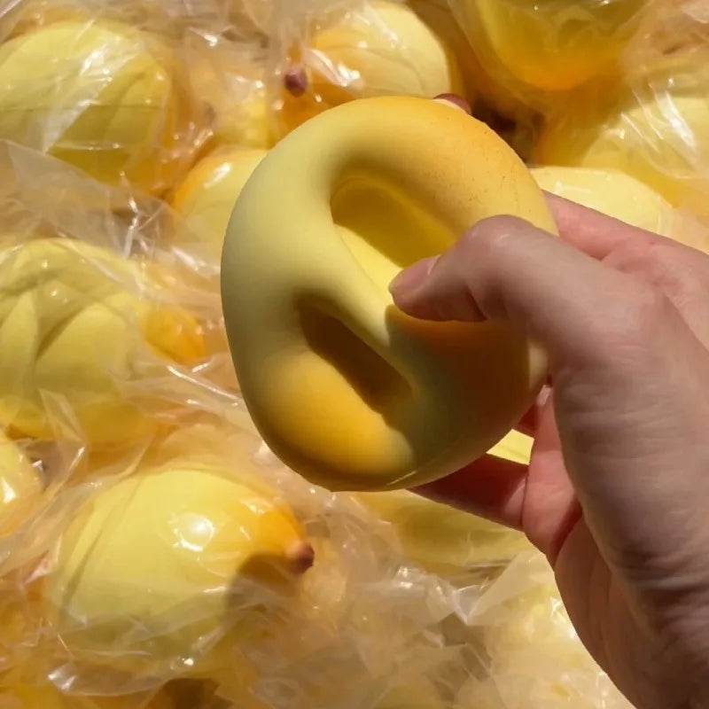 Squishy Slow Rising Fruit Toy - Stress Relief Sensory Fidget for Anxiety ADHD Autism, Gift for Kids Adults ASMR