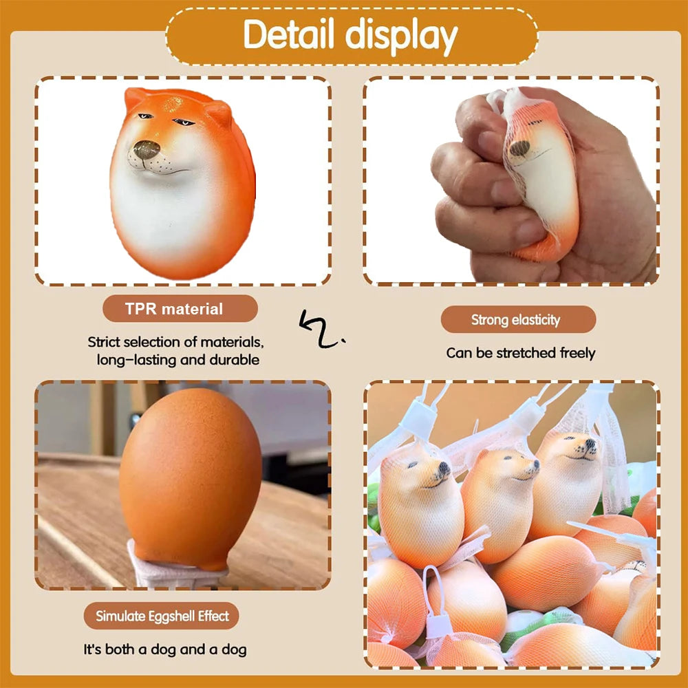 Shiba Dog Egg Squishy