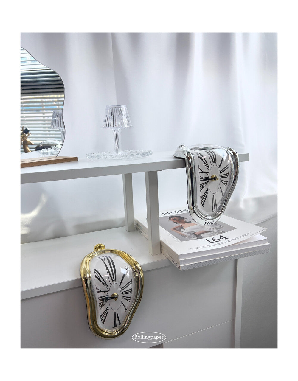 Salvador Dali Noise-Free Melting Clock (2color)