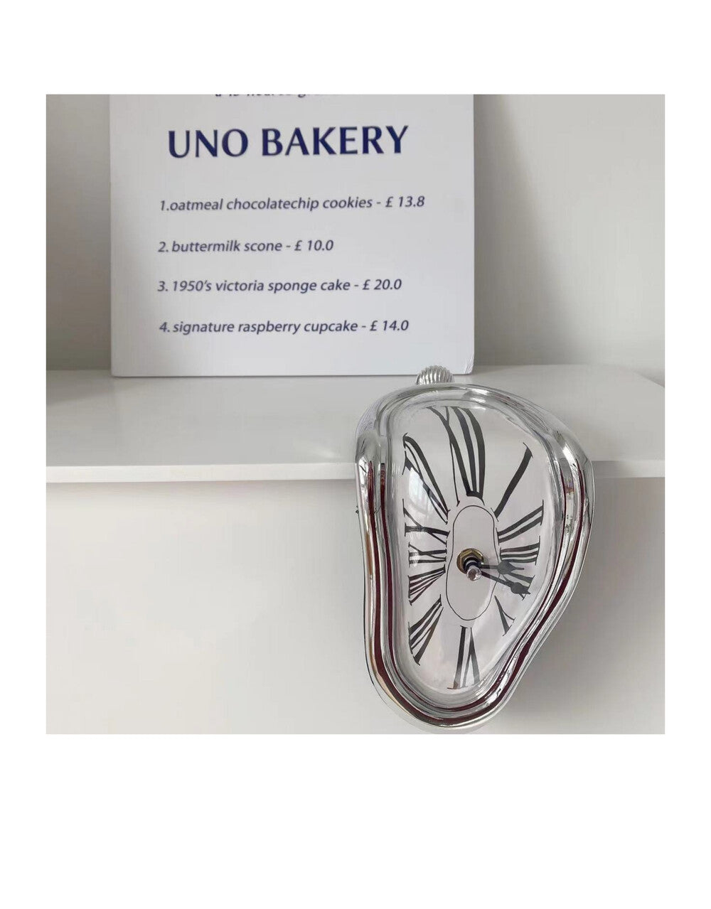 Salvador Dali Noise-Free Melting Clock (2color)