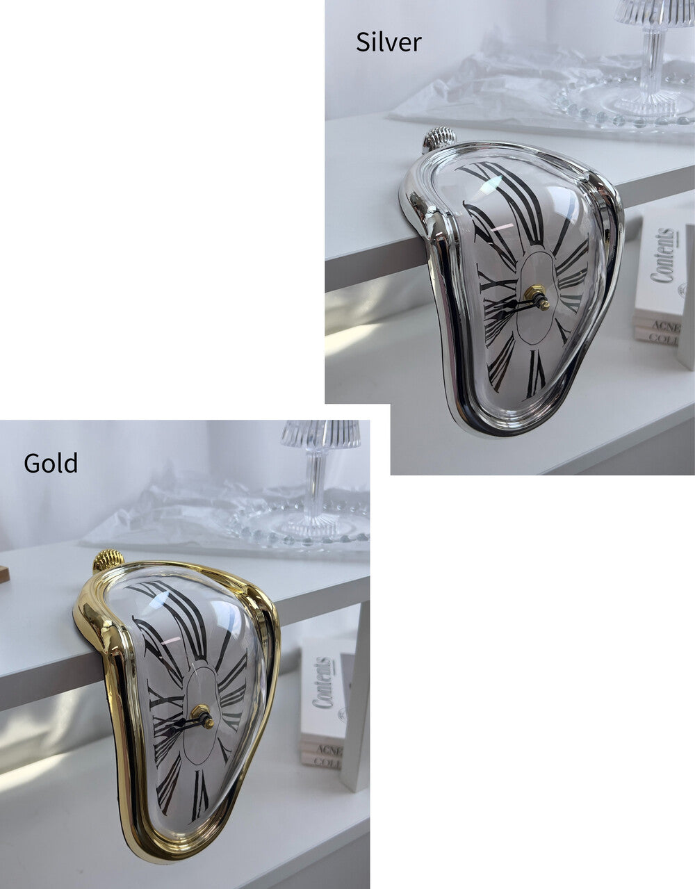 Salvador Dali Noise-Free Melting Clock (2color)