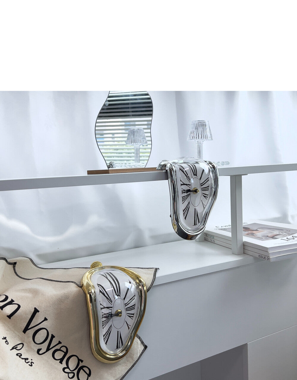 Salvador Dali Noise-Free Melting Clock (2color)