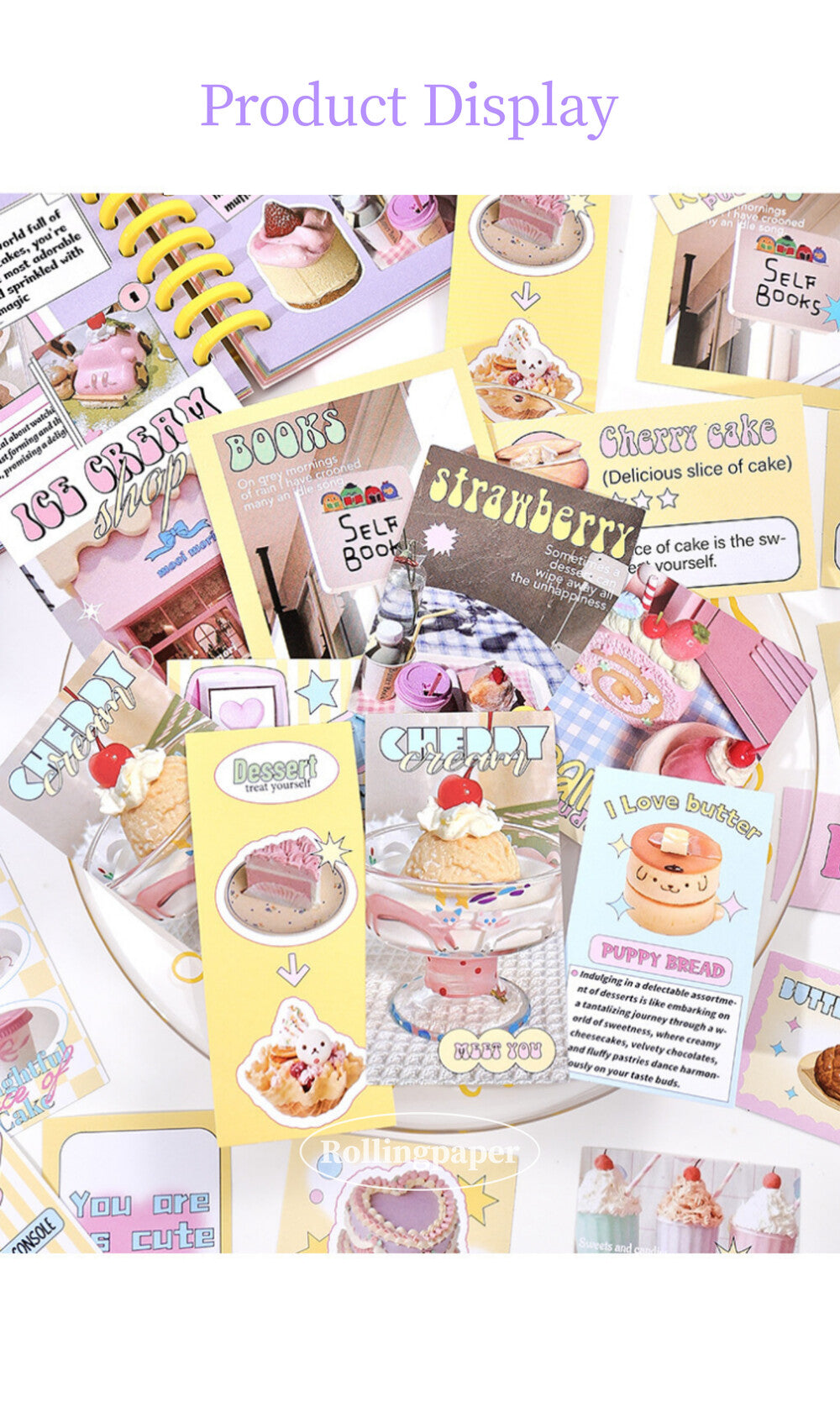 Sweet Roll Party Sticker  4TYPE