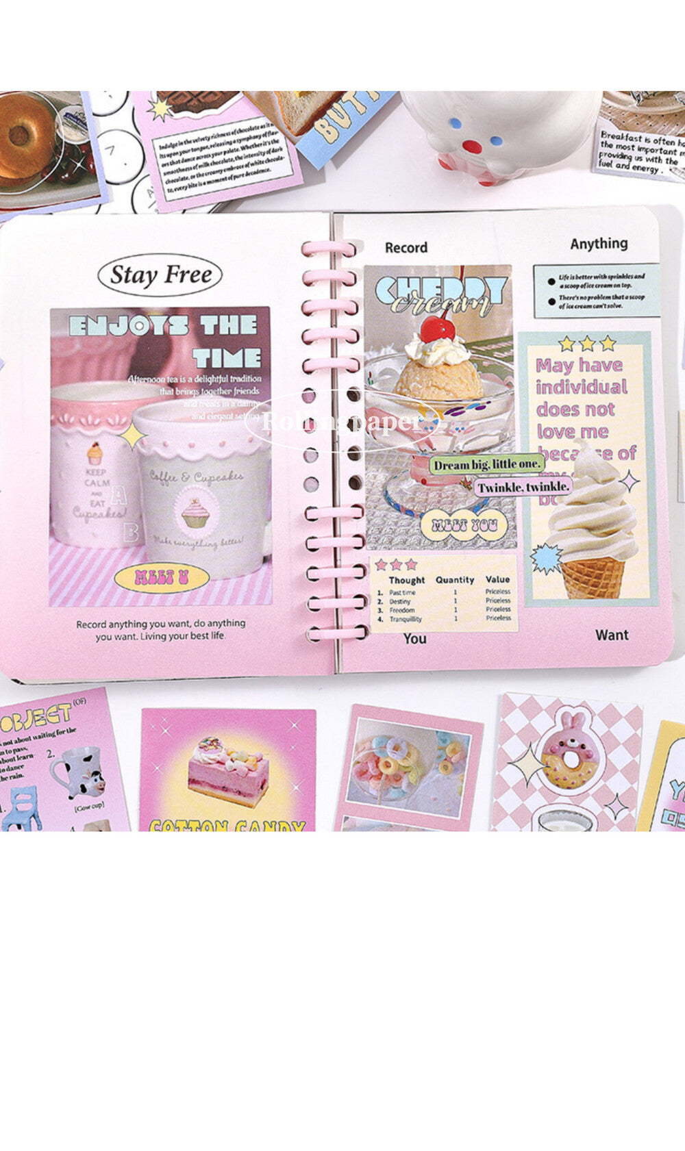 Sweet Roll Party Sticker  4TYPE